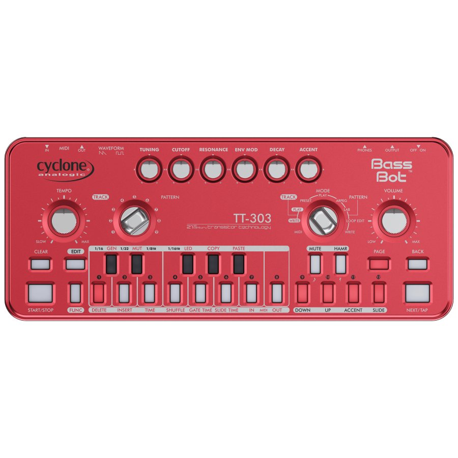 Bass bot TT-303 the best clone of TB-303