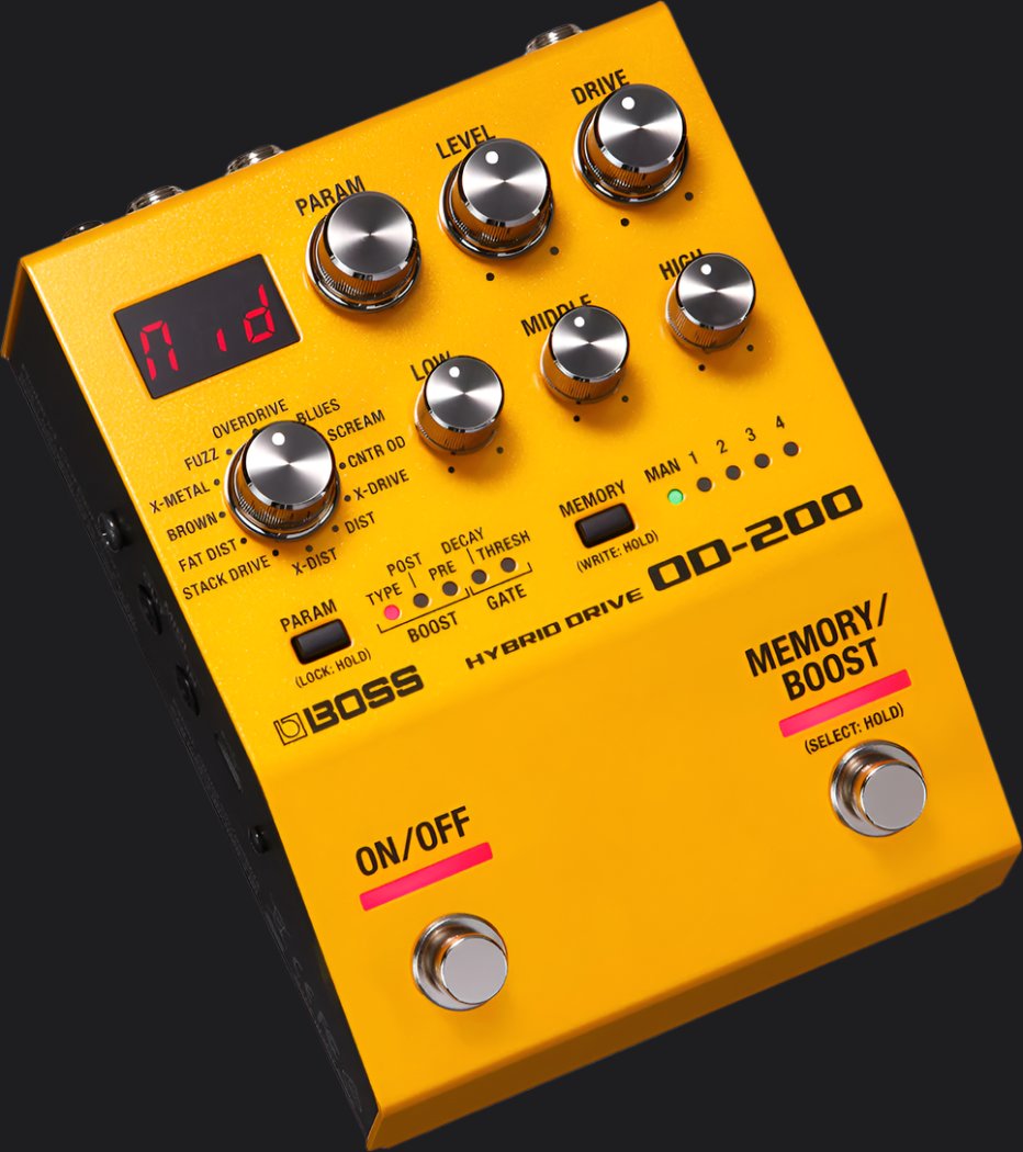 BOSS OD-200 ギターエフェクター おまけつき BOSS OD-200 ギター