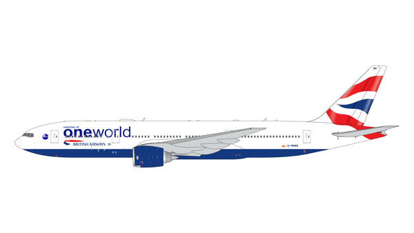 GeminiJets 1:400 British Airways Boeing 777-200ER G-YMMR (Oneworld
