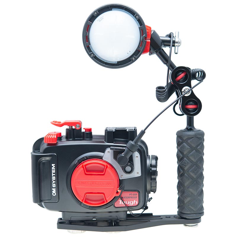 Olympus PT-059 Housing & INON S-220 Strobe Set for Olympus TG-5/6