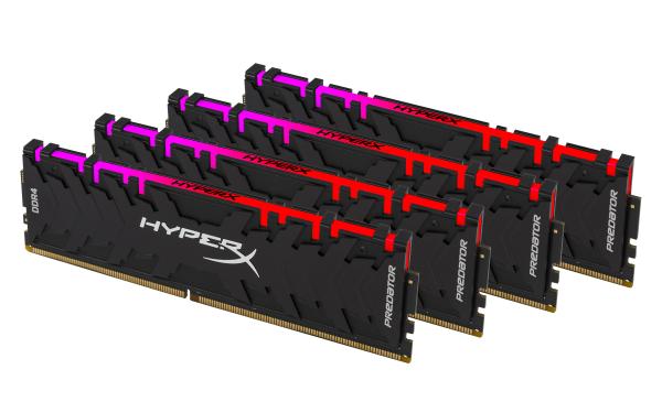 HyperX、Predator DDR4 RGBおよびPredator DDR4ラインナップを拡充