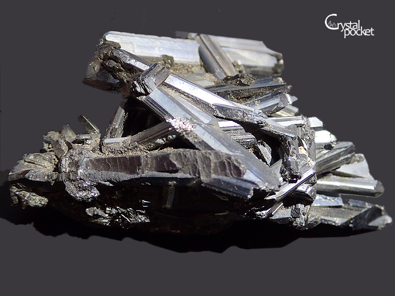 STIBNITE スティブナイト 輝安鉱 市ノ川鉱山 - クリスタルポケット