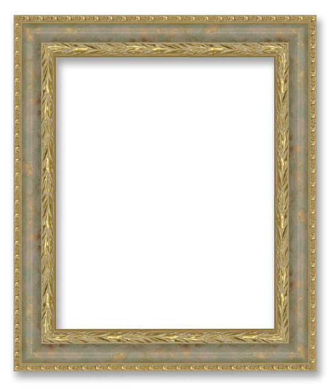 エスアンドエフ S&F 高級輸入額縁 半切 アンティーク ブラウン 007