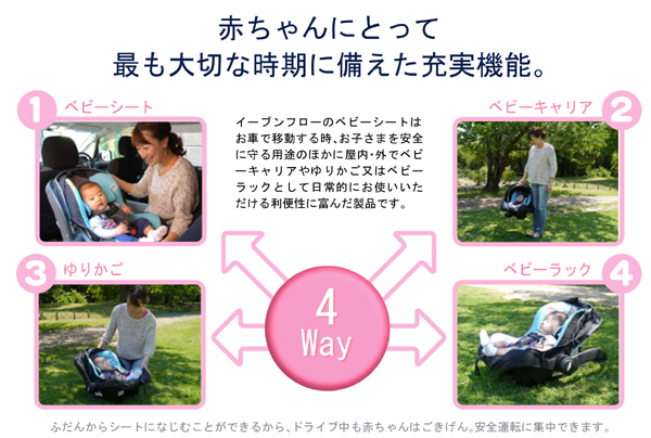 ライトマックス（カラー：リバーストーン) | evenfloチャイルドシート