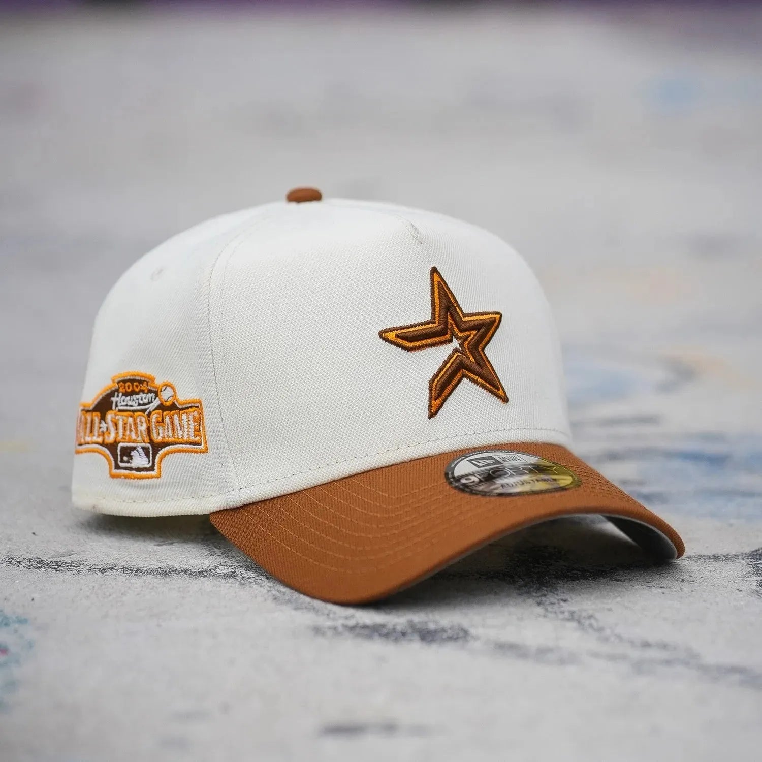 NEW ERA 9FORTY A-FRAME HOUSTON ASTROS TWO TONE / GREY UV SNAPBACK