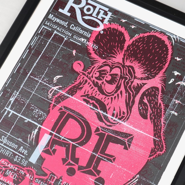 ED ROTH （エドロス） RAT FINK ラットフィンク 30枚限定 RF NEGITIVE