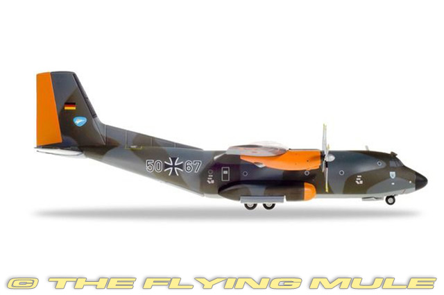 航空機・ヘリコプター herpa Transall C-160 1/200 C-160 1:200