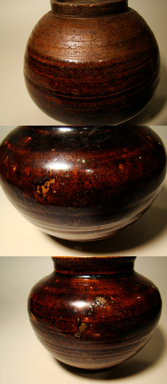 朝鮮唐津 小徳利 発掘品の徳利 古唐津 発掘伝製品 125cc 7尺