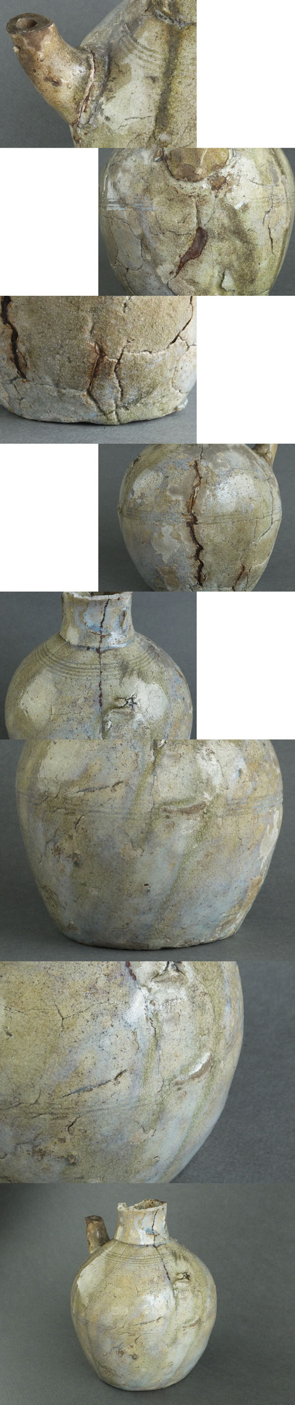 古童 - 古瀬戸 灰釉水注 | 古美術品専門サイト fufufufu.com