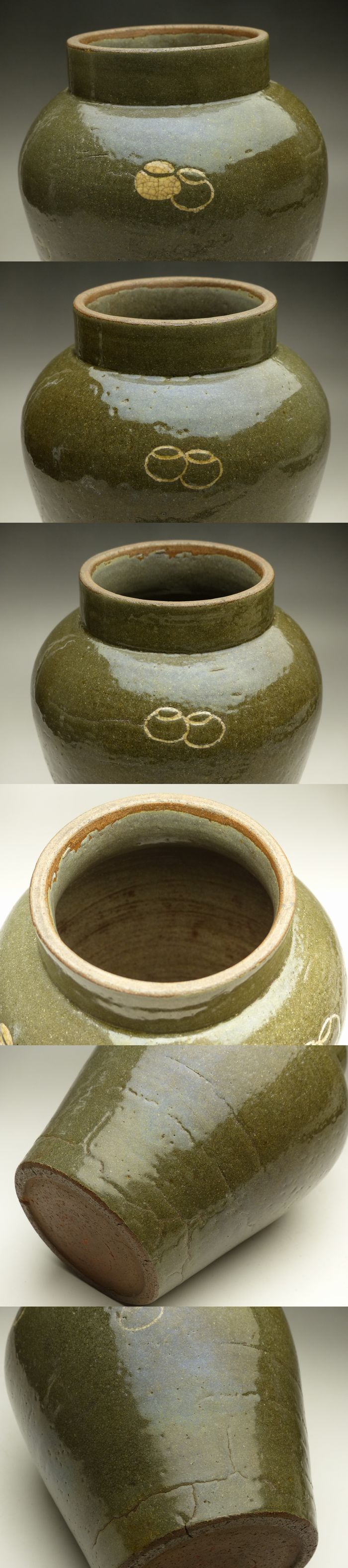 こたつ様クメール出土の壺 希少品骨董古美術品