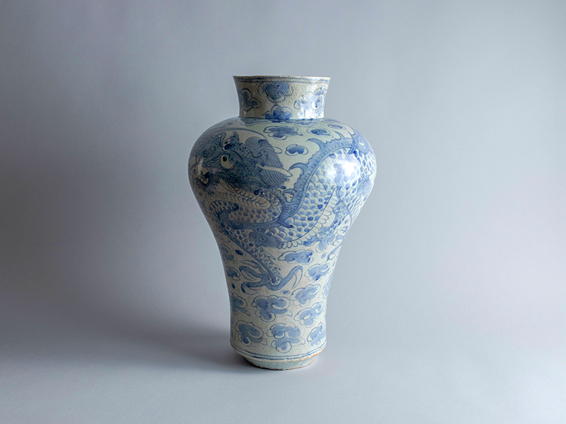 李朝 古阮 青磁 花入 蔵出し 中国美術 1客 【公式通販】