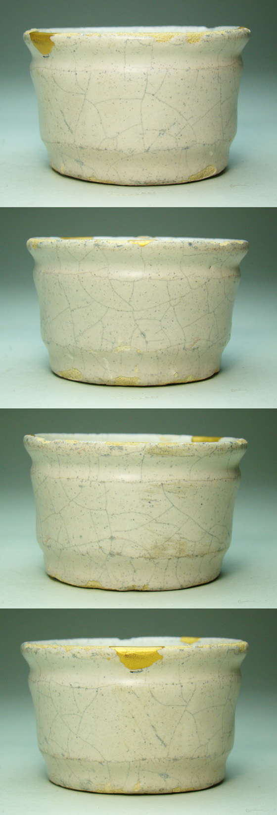 珍！デルフト 幾何学紋 印判 酒盃・小カップ