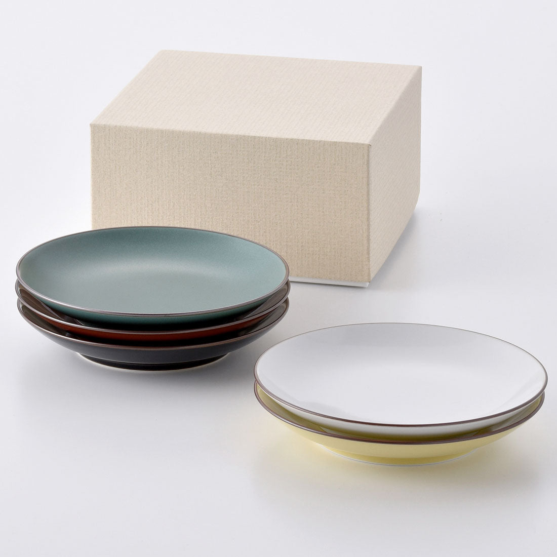 まーやん 重箱 2個 取り皿セット GIFT_classic_plate-m_os1100-a.