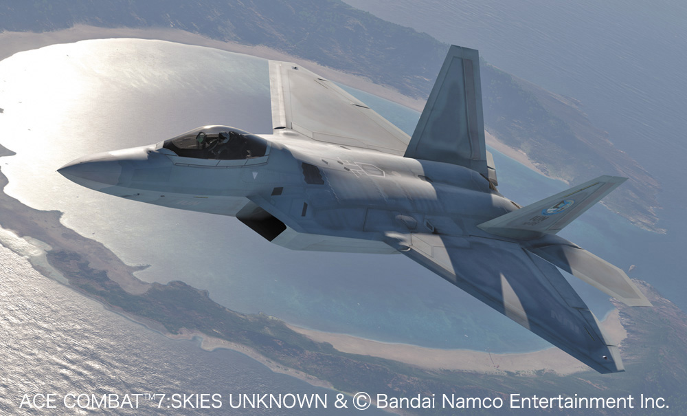 エースコンバット プラモデル ハセガワF-22 メビウス1&Su-33黄色13