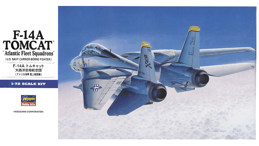 F-14A トムキャット “大西洋空母航空団” | 株式会社 ハセガワ
