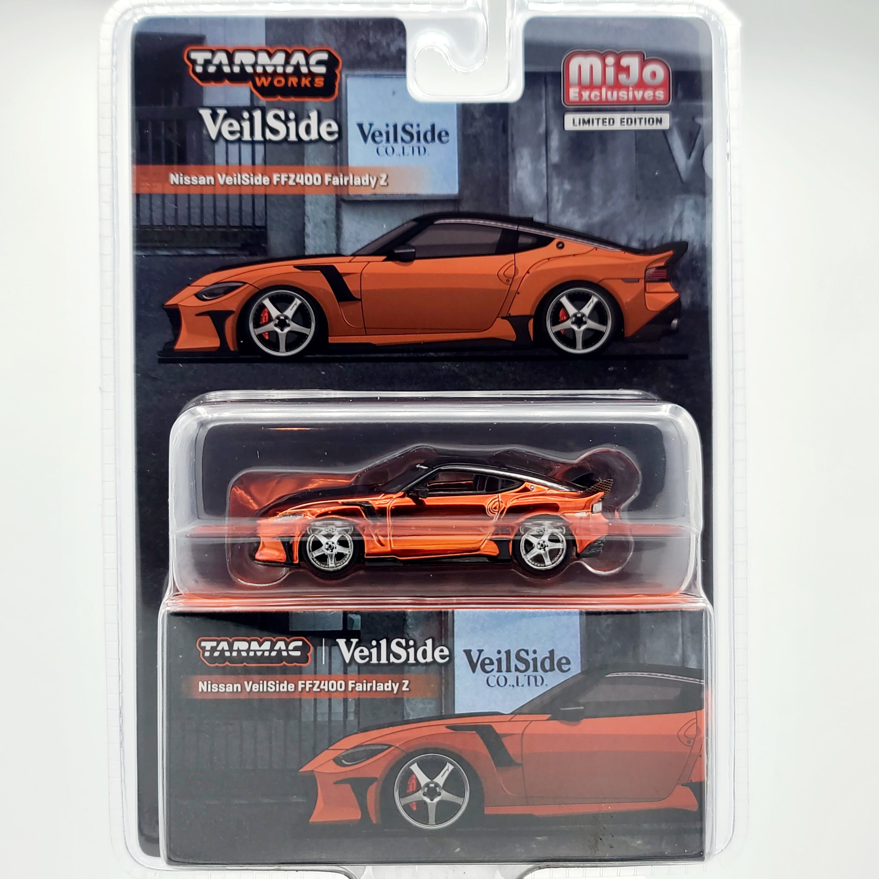 Tarmac Works - CHASE - Nissan Veilside FFZ400 Fairlady Z - 1:64, Orang