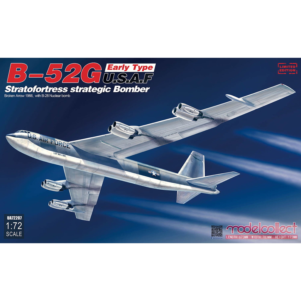 モデルコレクトB-52G Early Type 1/72 ベトナム戦争 B-52G ストラト