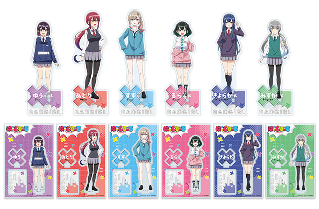 株式会社ホビーストック:: 商品詳細 - ばっどがーる アクリルスタンド 6種