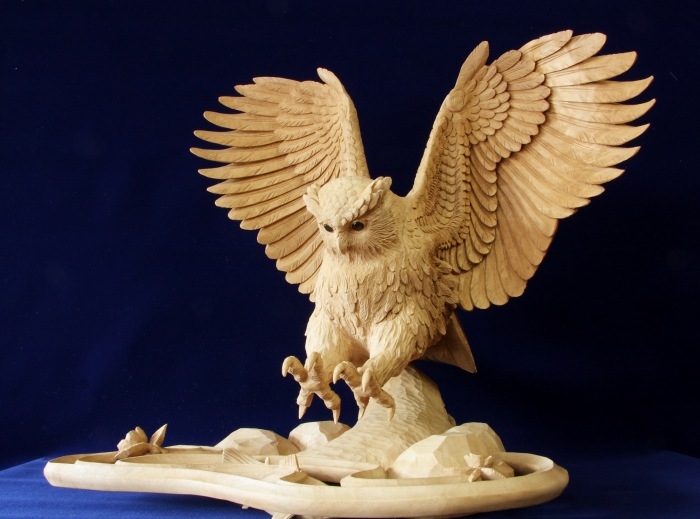 木彫り】高田斉【井波彫刻】