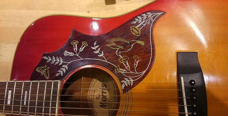 ジャパン ビンテージ ギター オール単板 Morris MG-80オール単板