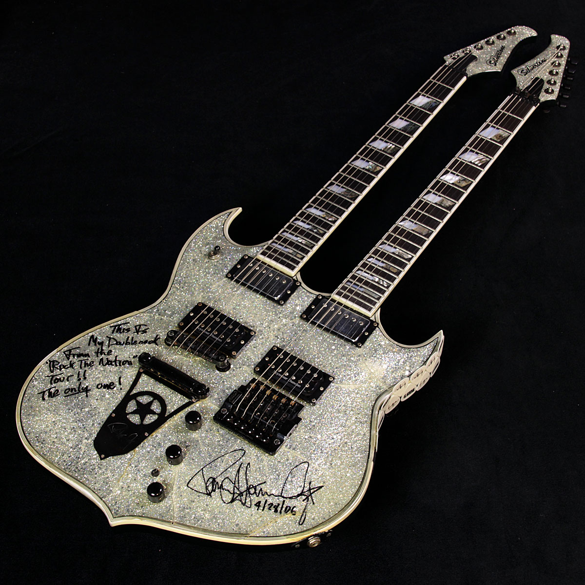 KISS☆Silvertone☆KISS☆ポールスタンレー シグネイチャーモデル KISS