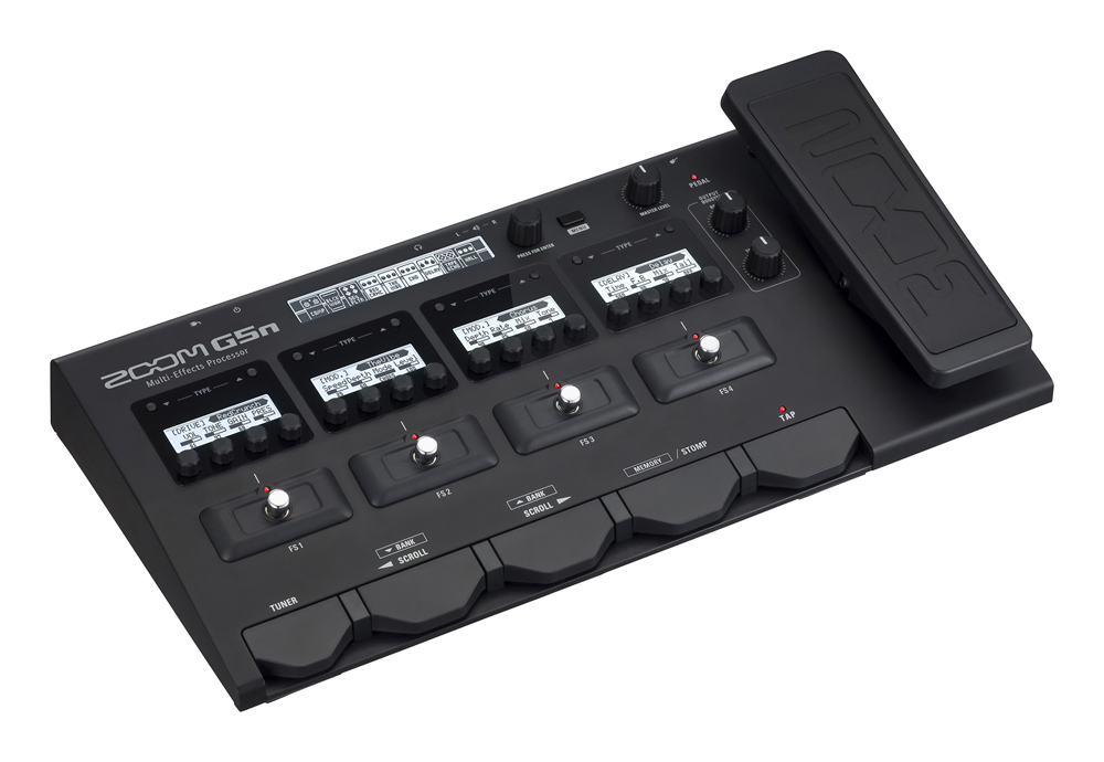 ZOOMより最上位マルチエフェクターの新製品G5nが登場！ | イシバシ楽器