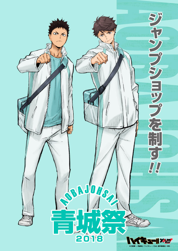 ハイキュー 合同練習会2018 青葉城西 青城祭 及川徹 クリアファイル