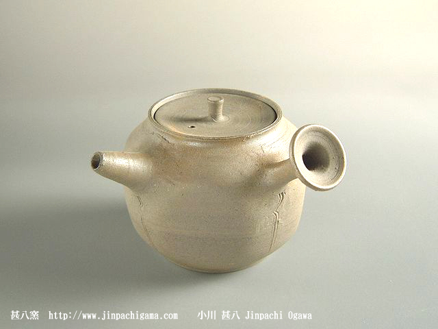 茶道具、急須、花器、煎茶道具、土瓶等の陶芸作家、小川甚八の陶芸作品