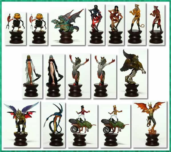 デモンズクロニクルX コレクションフィギュア 9点セット サタン