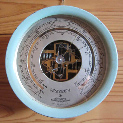 SeaGull アネロイドバロメーター UTSUKI製 精密型 ANEROID BAROMETER