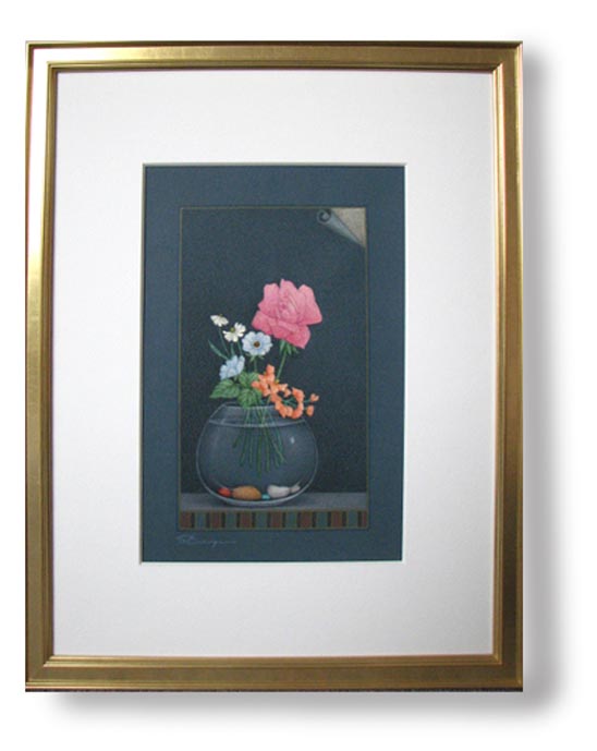 夢田誠 鬼ごっこ 版画 リトグラフ 額 【公式通販】