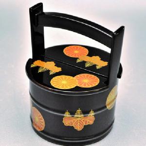 手桶茶器 高台寺蒔絵【販売】-茶道具は京都しみず孔昌堂