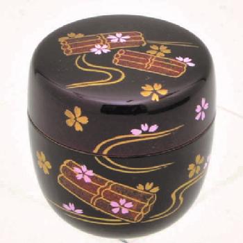 茶道具 茶箱 花筏 花筏蒔絵 久突 茶箱一式 栗山園オンライン通販部