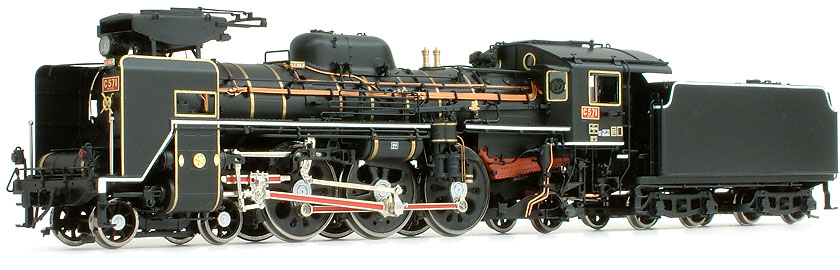 天賞堂 C57形蒸気機関車 1号機 やまぐち号 51012 プラスチック製 天