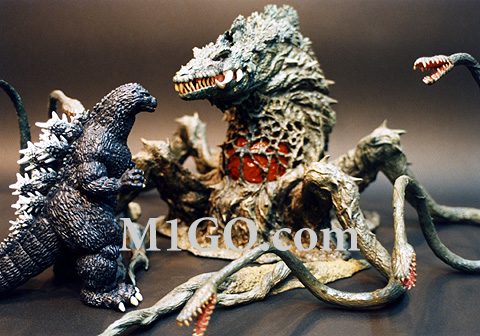 海洋堂ソフトビニールキット ビオランテ 完成 海洋堂ソフトビニール