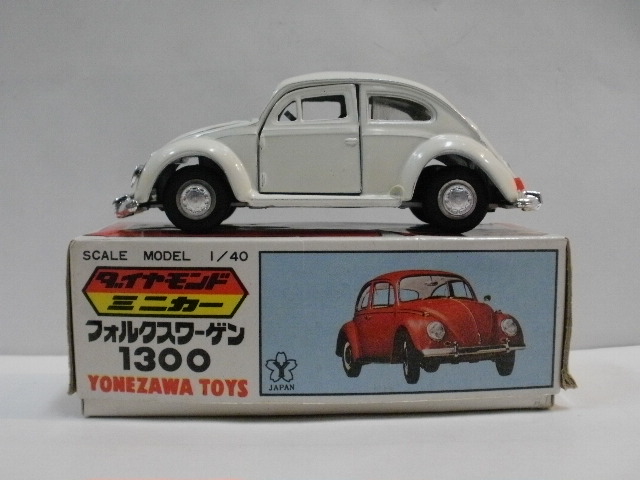 YONEZAWA YONEZAWA TOYS Volkswagen1500 ミニカー TOYS ダイヤペットNO