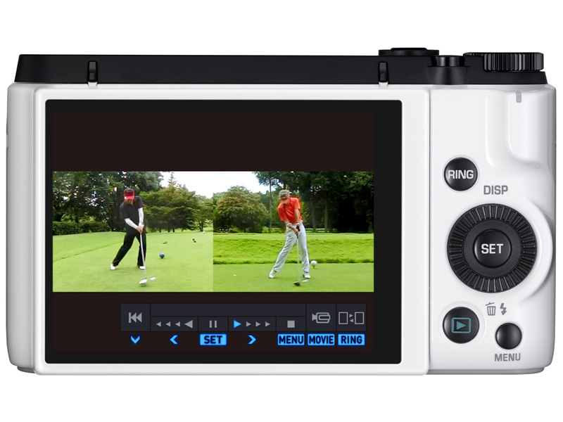 CASIO EX-FC300S ホワイト CASIO カシオ EXILIM EX-FC300S ゴルフ