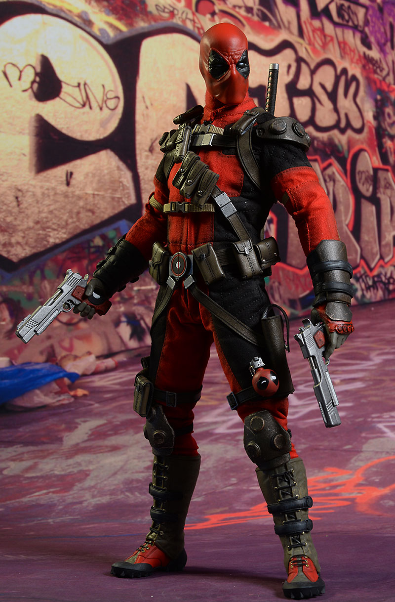 MARVEL サイドショウ デッドプール 1/6 未使用 MARVEL デッドプール