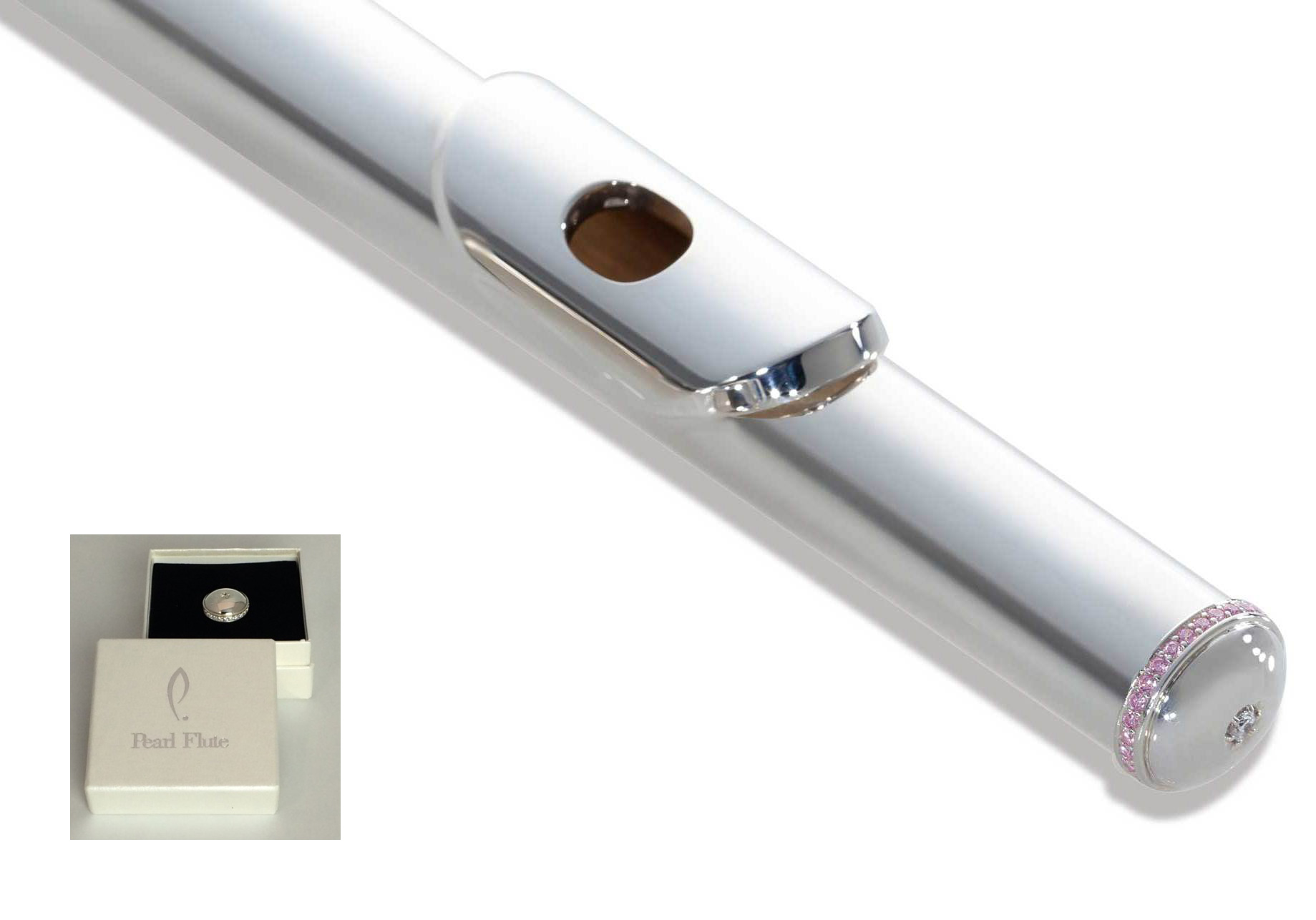 Pearl Pearl Flute オリジナルヘッドクラウン - 管楽器アクセサリー