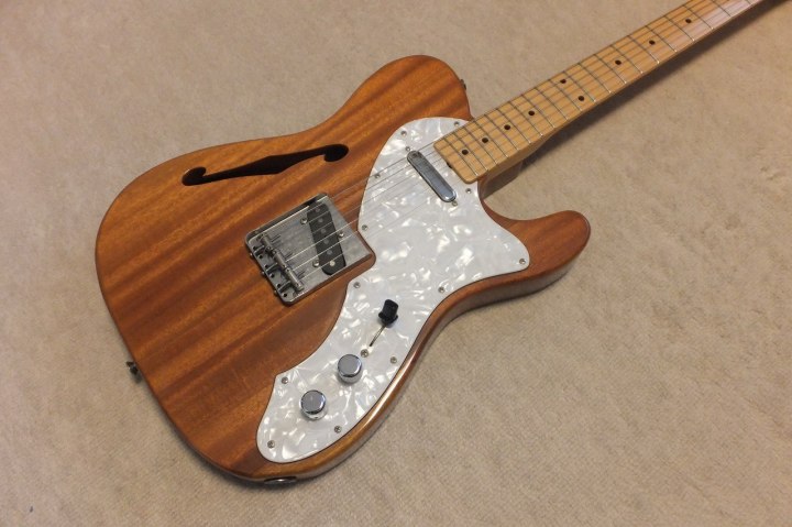 Fender Japan TN70-75 Telecaster Thinline MIJ A serial 1884-85 made