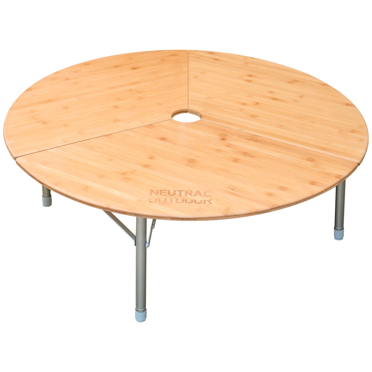 NEUTRAL OUTDOOR 大きいバンブーラウンドテーブル NT-BT12 – Neutral