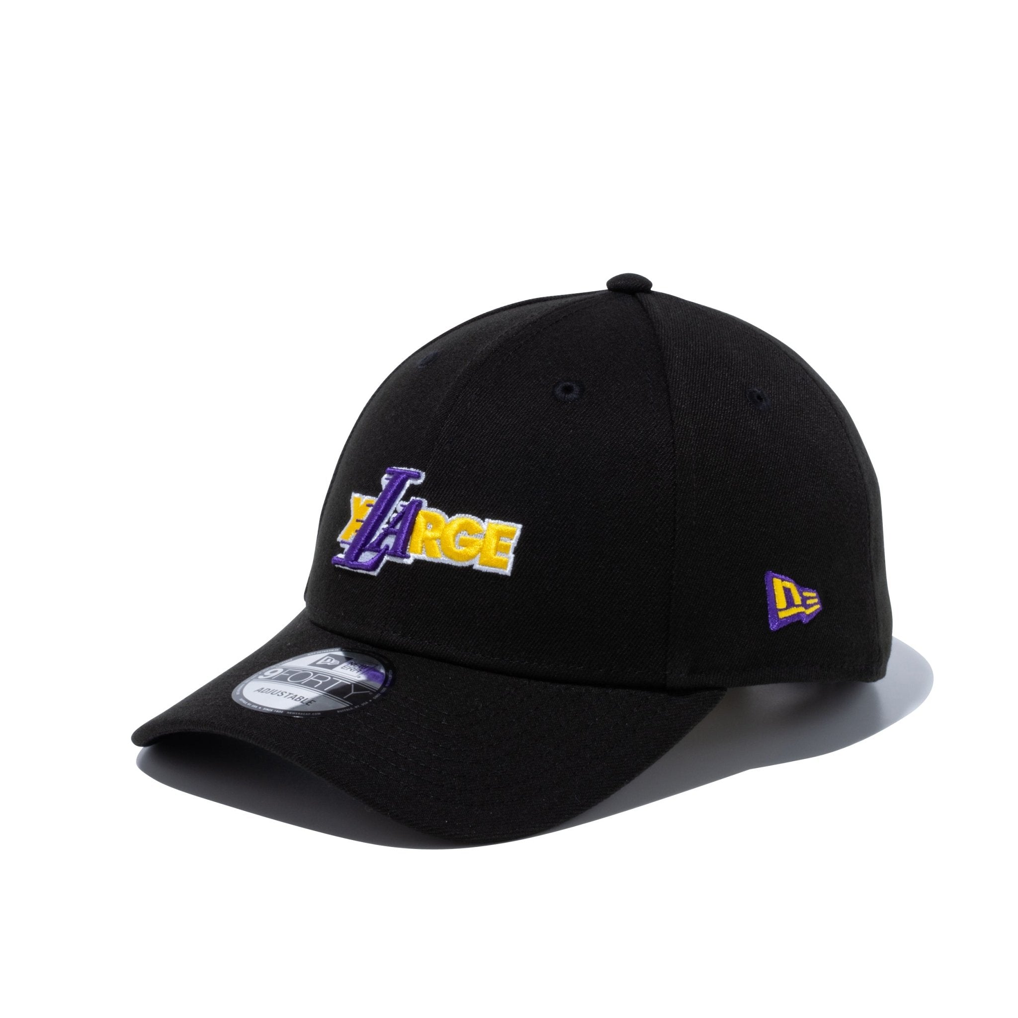 9FORTY XLARGE x NBA ロサンゼルス・レイカーズ ブラック | ニューエラ