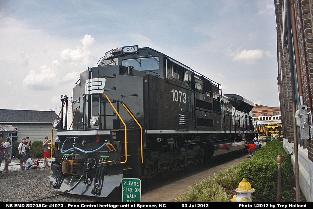 NS EMD SD70ACe #1073 Penn Central Heritage Unit Photo Page