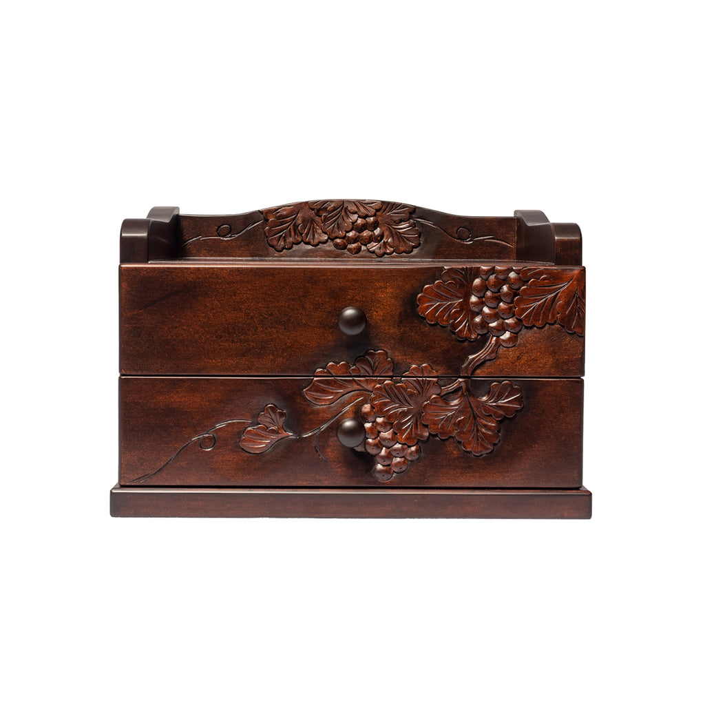 骨董品】純銀製 宝石箱 大阪-尚美堂造（共箱） 骨董品】純銀製 宝石箱