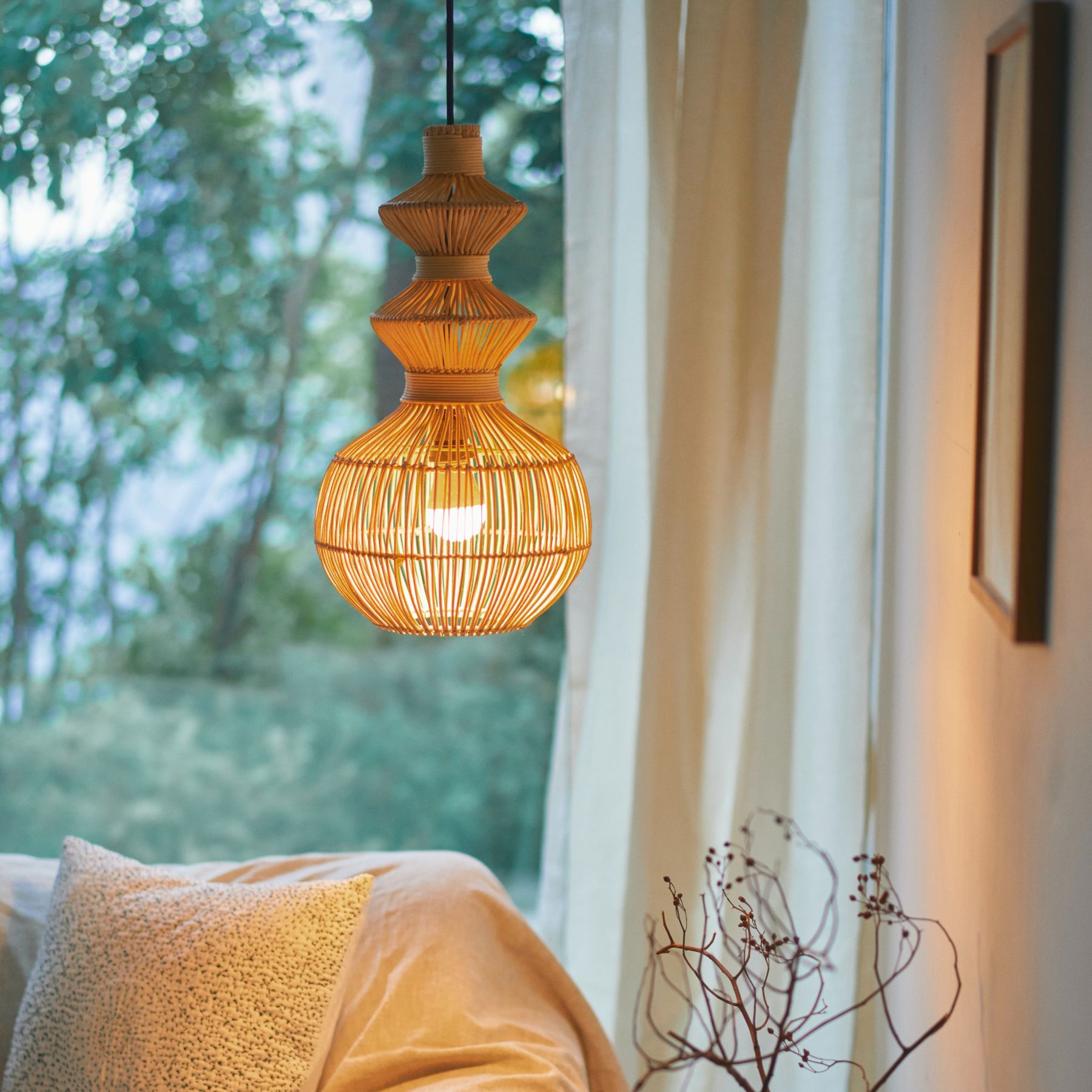 トラックファニチャー ラタンシェードライト PENDANT P-RT2 PENDANT P