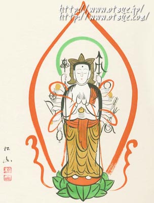 仏画 千手観音