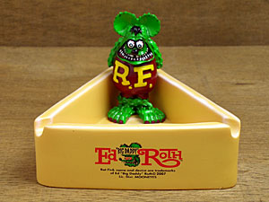 ラットフィンク スノードーム 灰皿 2点セット 希少品 ラットフィンク