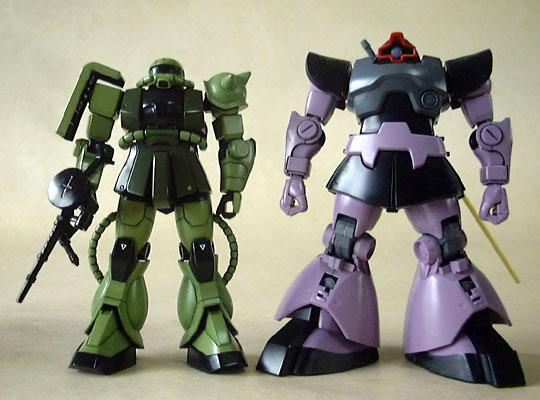 HGUC 1/144 機動戦士ガンダム 量産型ザク&ドム・ リックドム ×3 HGUC 1/