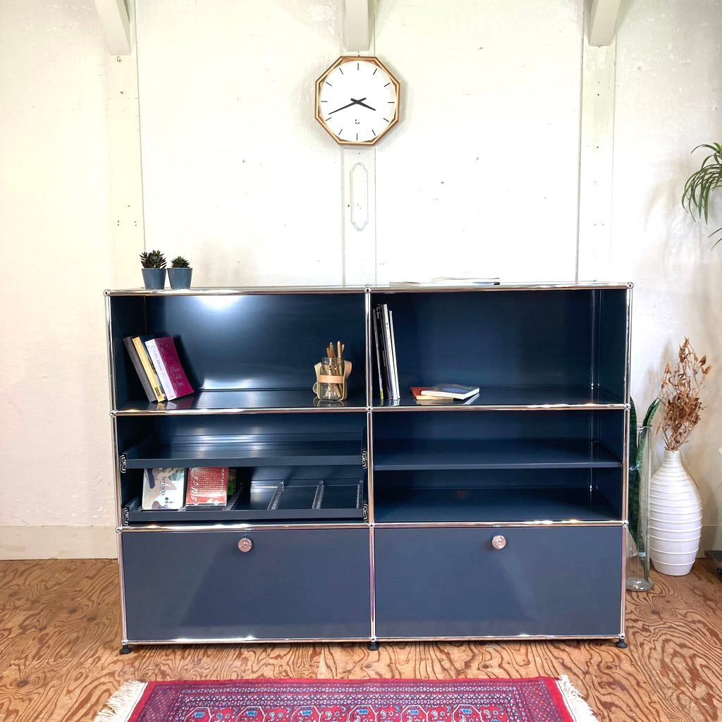 POPO】USM Haller ハラーシステム 1列3段キャビネット USM ハラー