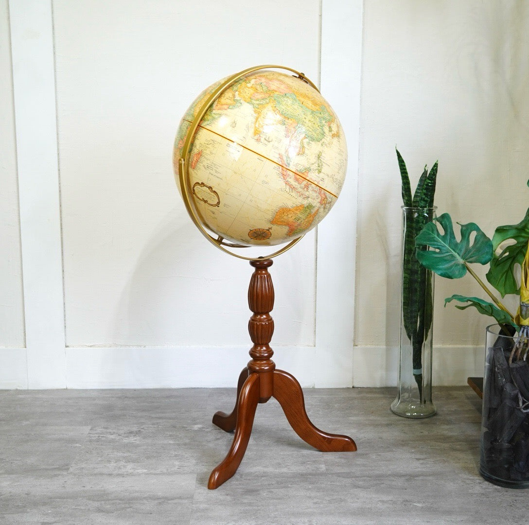 リプルーグル 地球儀 23cm球 アンティーク ユーゴ 地球儀 おしゃれ